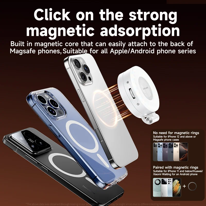 Quality Photography Lighting - LED Selfie Fill Light for Magsafe