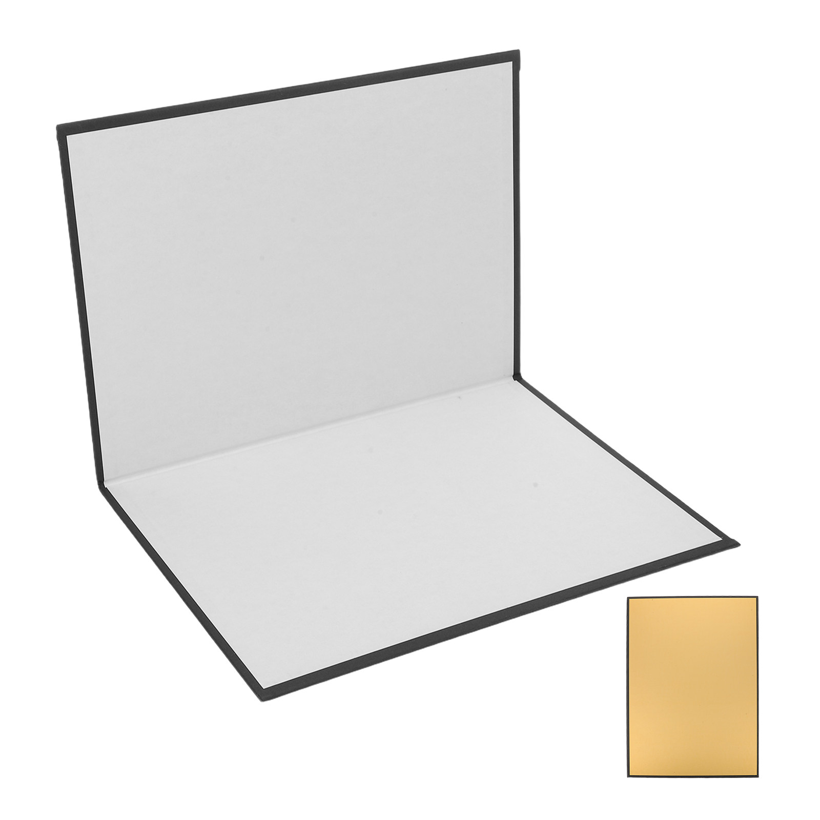 Photography Lighting Board - Photography Reflector A4 Foldable Silver Cardboard