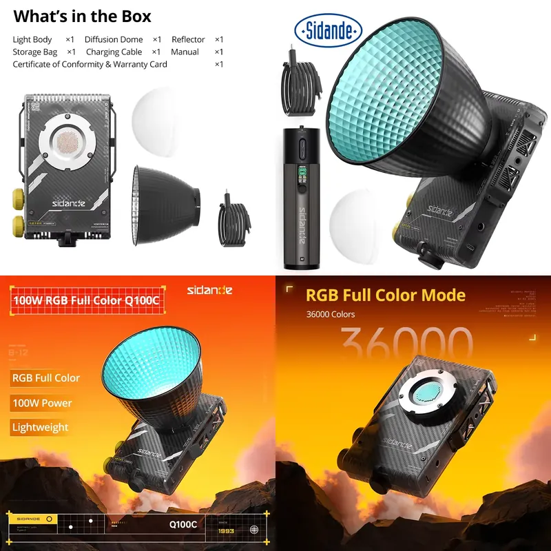 Lighting In Photography - Brand For Sidande Q100C Q100Lite Optical