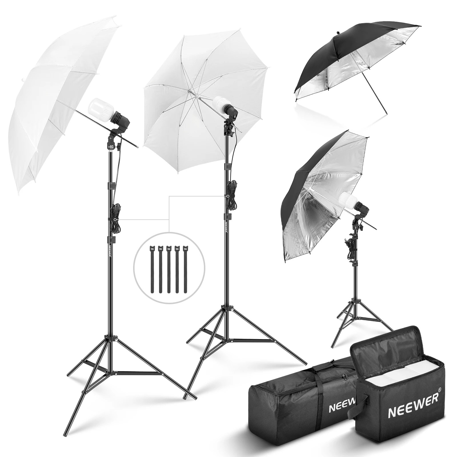 Photography Lighting Kit Neewer - NEEWER 600W Photography Lighting Kit, Incandescent