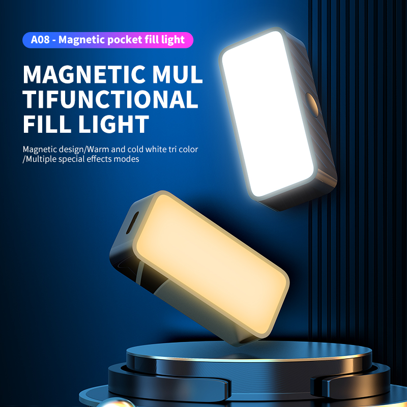 Quality Photography Lighting - Magnetic Portable Mini Selfie Fill Light