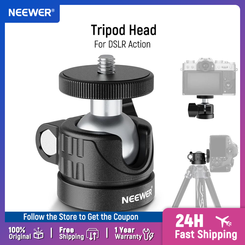 NEEWER Mini Ball Head, Portabl - Photography Lighting Circle ulasan dan harga