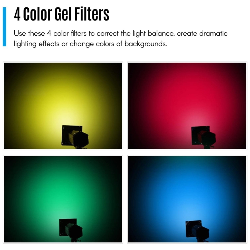 Barn Door+Honeycomb Grids + 4  - Honeycomb Grid Filter ulasan dan harga