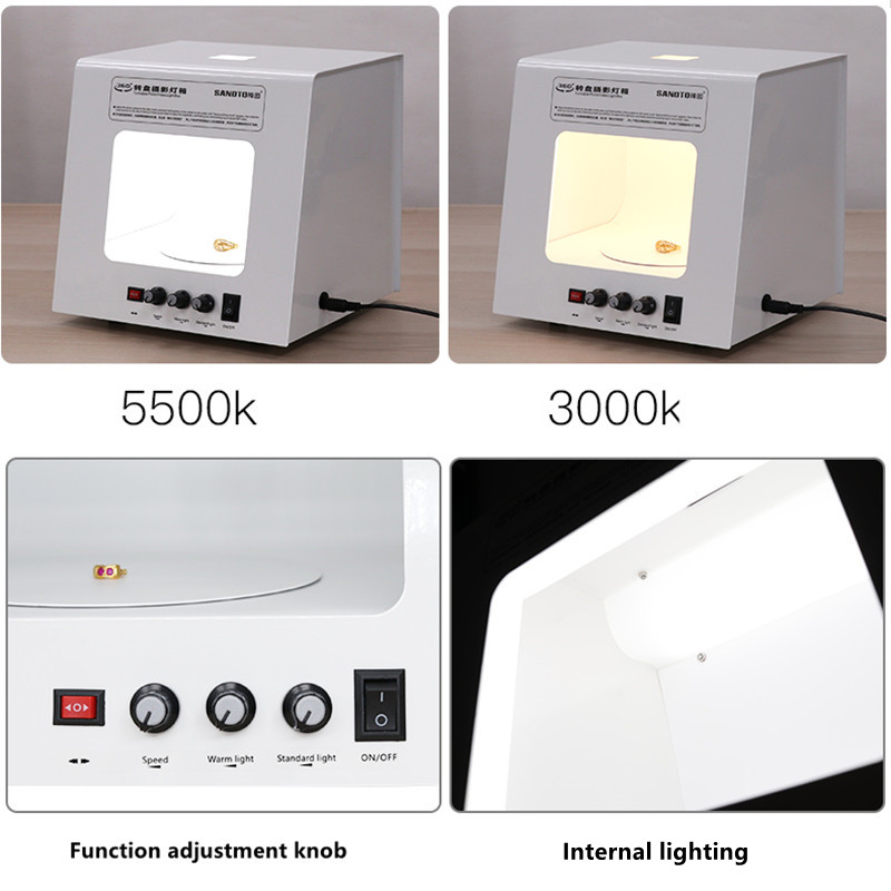 New SANOTO Photo Studio Photog - Photography Lighting For Jewelry ulasan dan harga