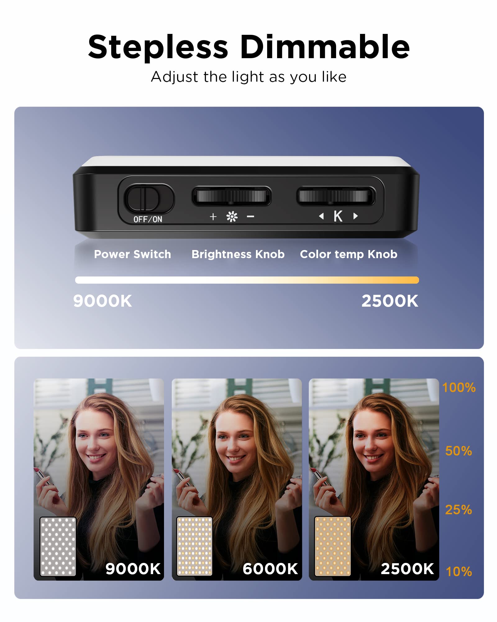 LED Selfie Light 3000Mah 120 L - Photography Lighting Circle ulasan dan harga