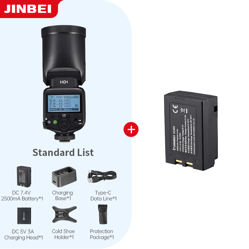 JINBEI HD-1Round-head HSS Spee - Lighting In Photography ulasan dan harga