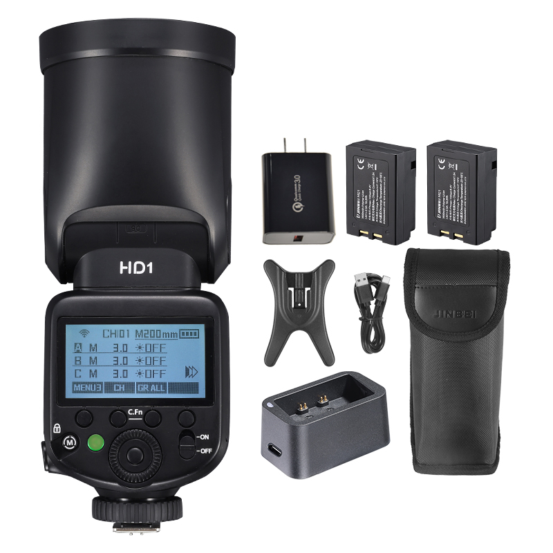 JINBEI HD-1Round-head HSS Spee - Lighting In Photography ulasan dan harga