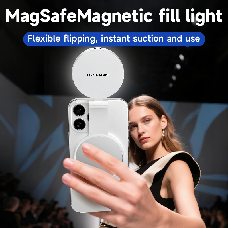 LED Selfie Fill Light for Mags - Quality Photography Lighting ulasan dan harga