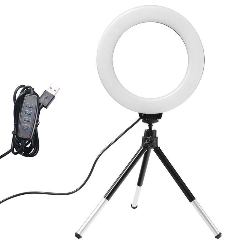 6inch Ring Light with Tripod L - Photography Lighting Circle ulasan dan harga