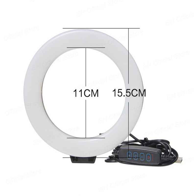 6inch Ring Light with Tripod L - Photography Lighting Circle ulasan dan harga
