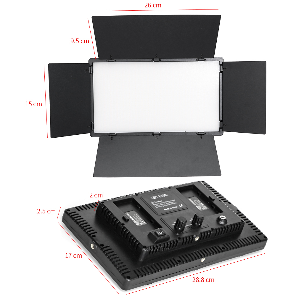 U800 LED Photo Studio Light fo - Photography Lighting Board ulasan dan harga