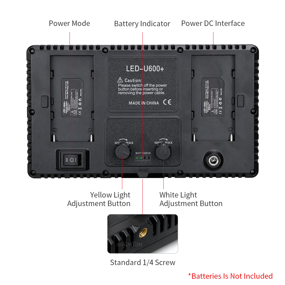 U800 LED Photo Studio Light fo - Photography Lighting Board ulasan dan harga