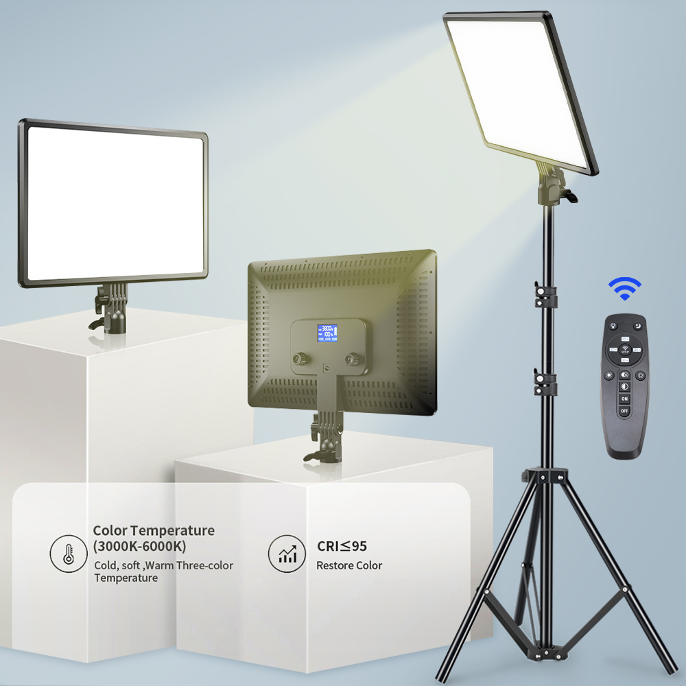 10/14inch LED Video Light Pane - Photography Lighting Board ulasan dan harga