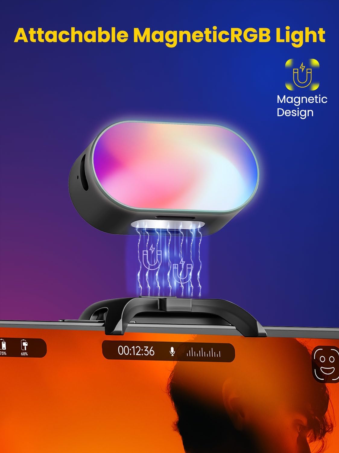 AOCHUAN Mini RGB Magnetic Fill - Quality Photography Lighting ulasan dan harga