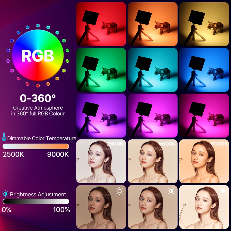 Ulanzi LT002 7 inch Pocket LED - Photography Lighting Board ulasan dan harga