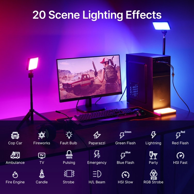 Ulanzi LT002 7 inch Pocket LED - Photography Lighting Board ulasan dan harga