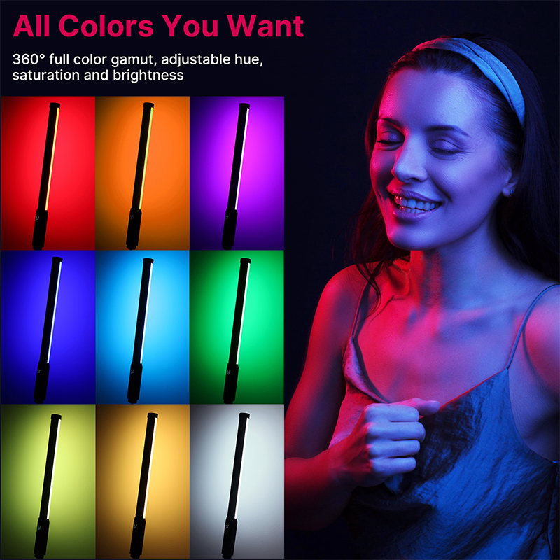 Ulanzi VL119 Handheld RGB Colo - Photography Lighting System ulasan dan harga