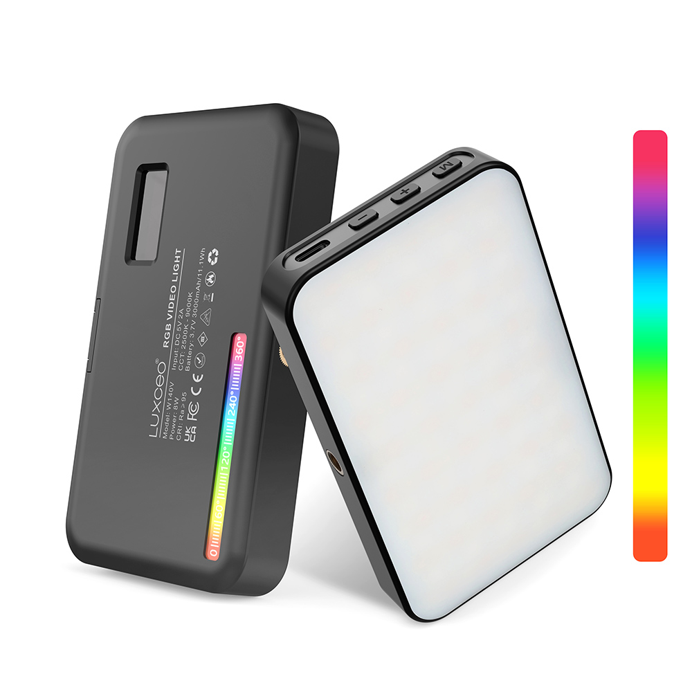 LUXCEO V10 PRO Video Light RGB - Photography Lighting Board ulasan dan harga