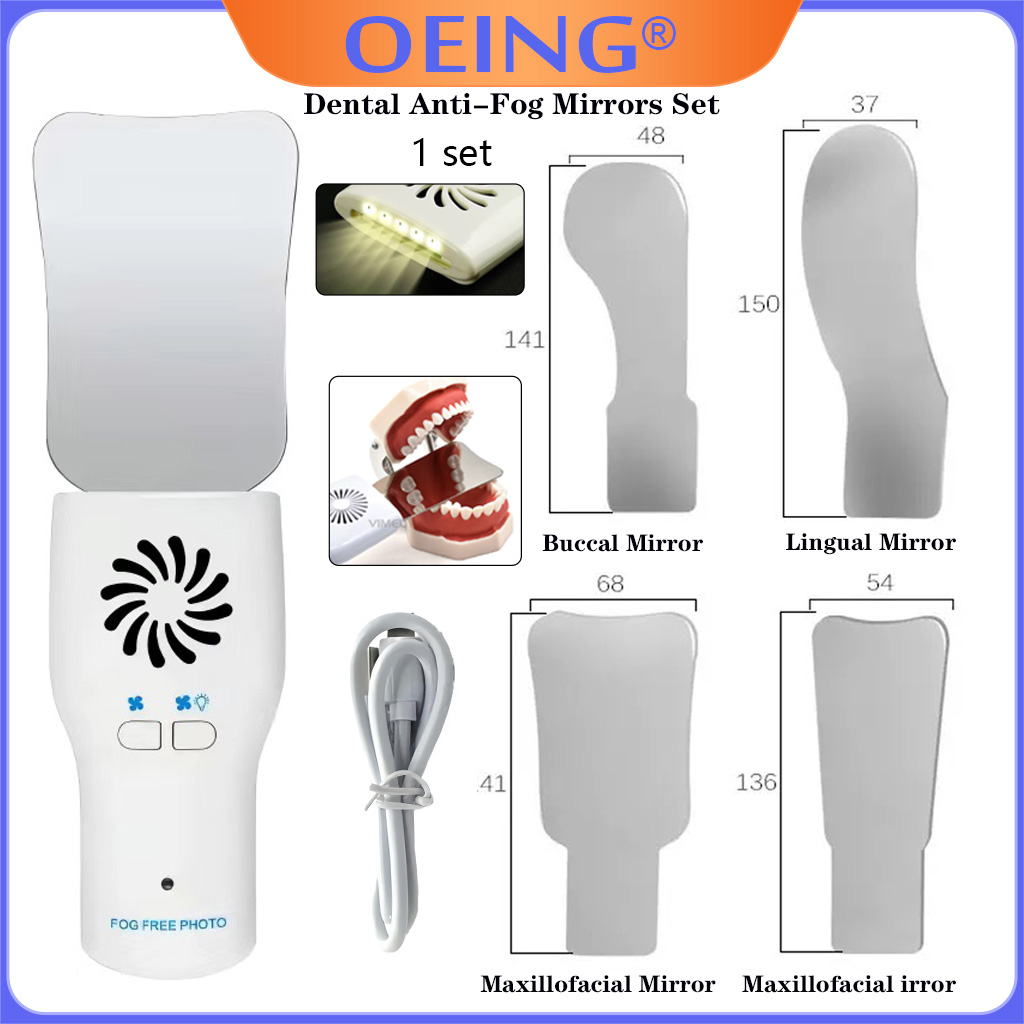 AG Dental Anti-Fog Mirrors Set - Photography Lighting Set ulasan dan harga