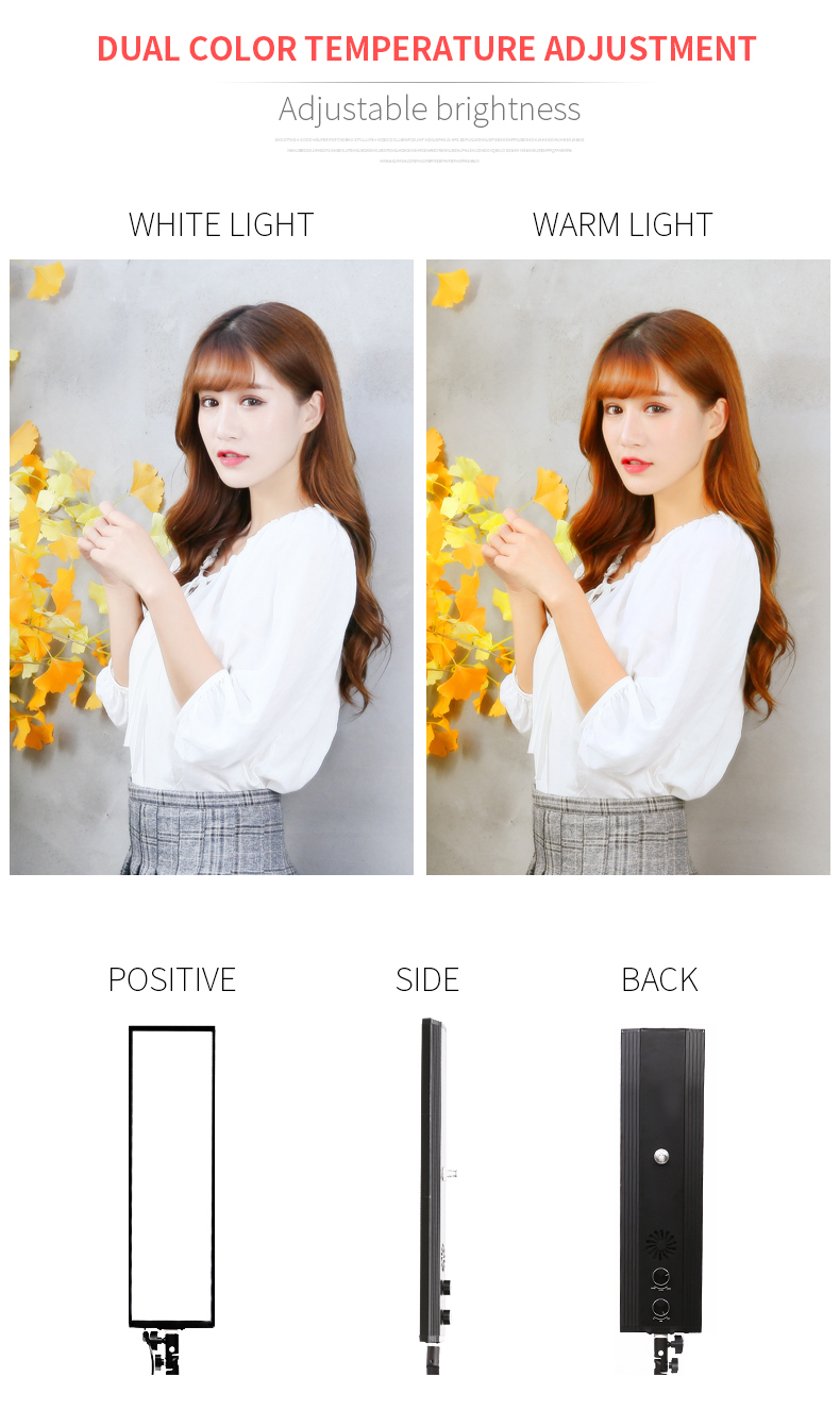 40CM 72W 3200K-5500K Photo Stu - Photography Lighting Board ulasan dan harga