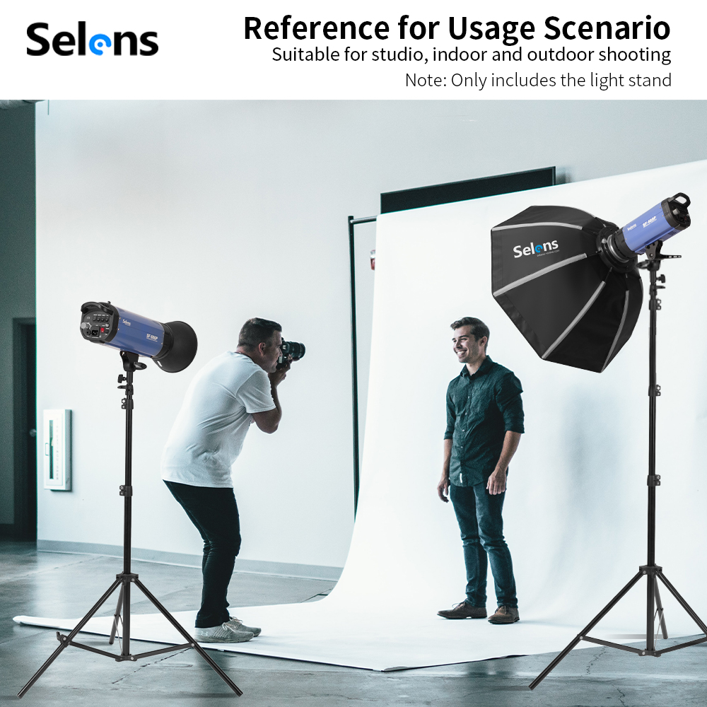 Selens 2.2~3.95m Air-Cushion L - Photography Lighting System ulasan dan harga