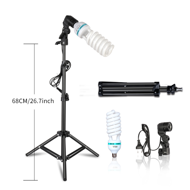 2 Piece 135W 5500K  Photograph - Photography Lighting Kit Portable ulasan dan harga