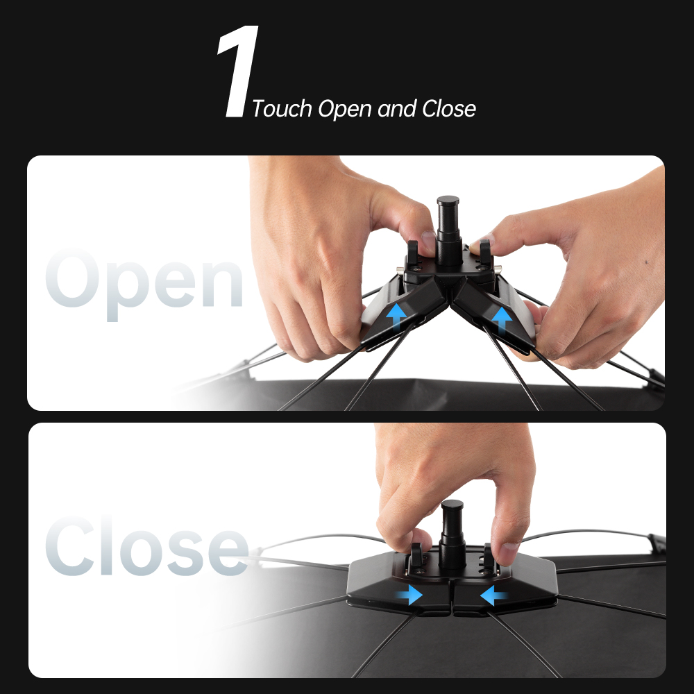 AMBITFUL 3in1 U-Type Light Dif - Photography Types Of Lighting ulasan dan harga
