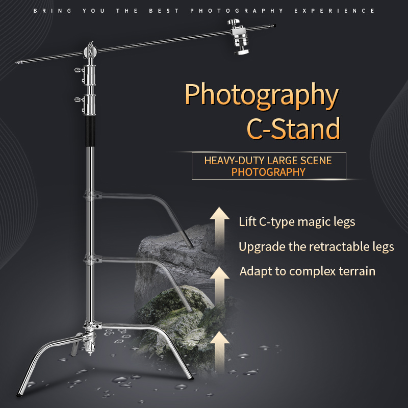 C-Stand Photography Stand Stai - Boom Arm Stand ulasan dan harga