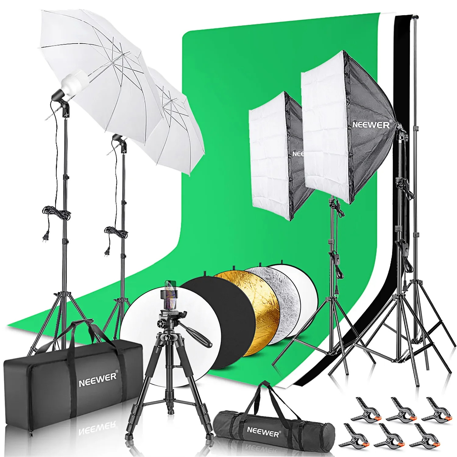 Neewer Complete Photography Li - Photography Lighting Kit Neewer ulasan dan harga