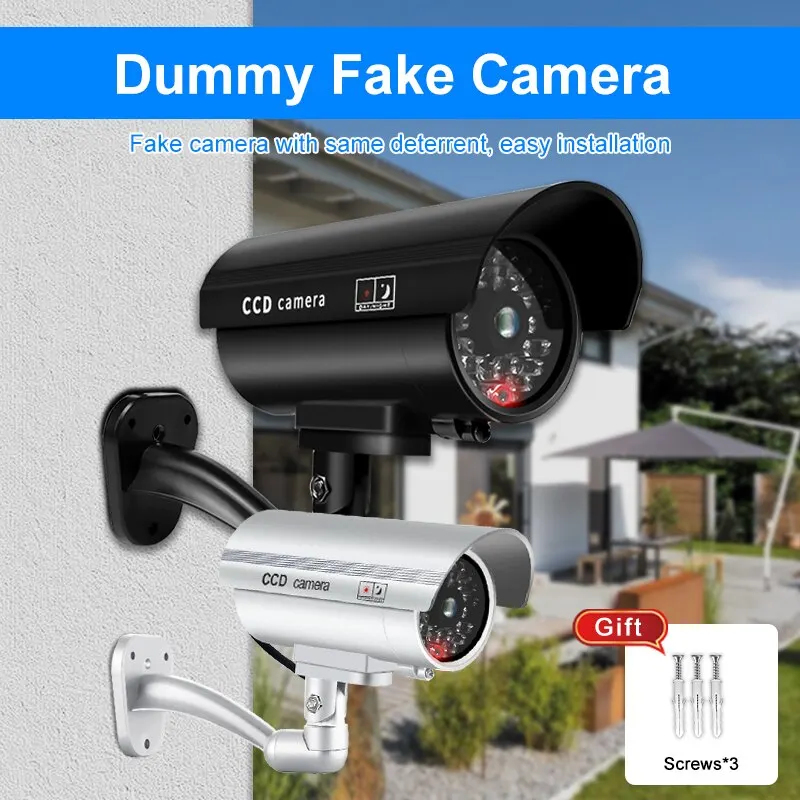 1PC Dummy Security Camera Watr - Photography Lighting Diagram ulasan dan harga