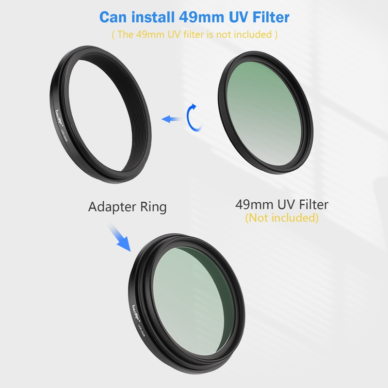 Haoge Lens Filter Adapter Ring - Fujifilm Camera X100Vi ulasan dan harga