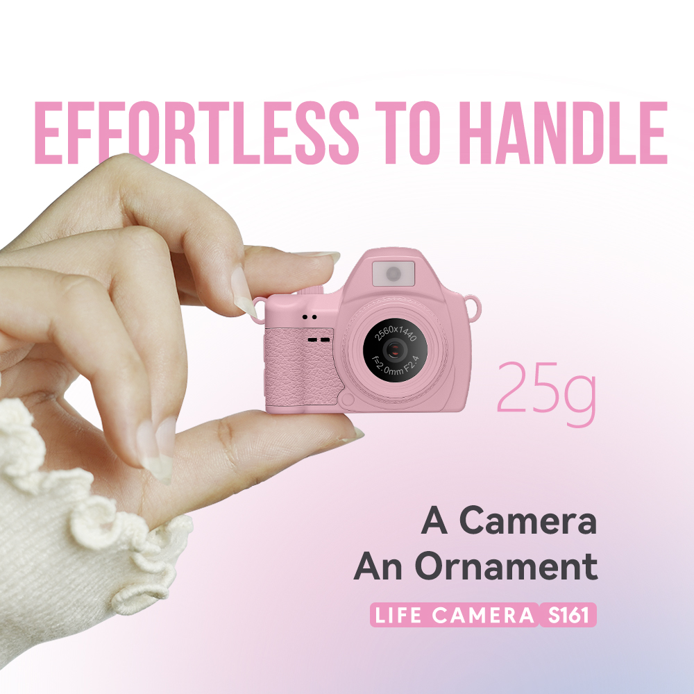 Mini Digital Camera S161 2K HD - Photography Lighting System ulasan dan harga