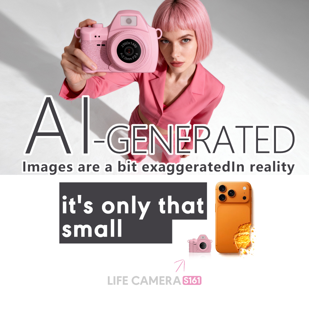 Mini Digital Camera S161 2K HD - Photography Lighting System ulasan dan harga