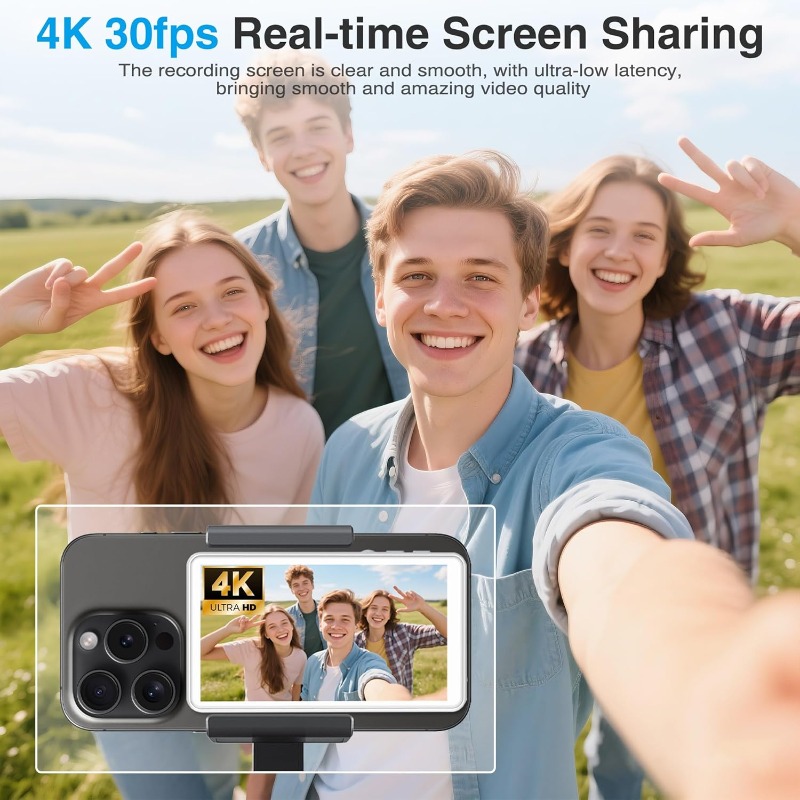 Vlog Selfie Monitor Screen Mag - Photography Lighting Set ulasan dan harga
