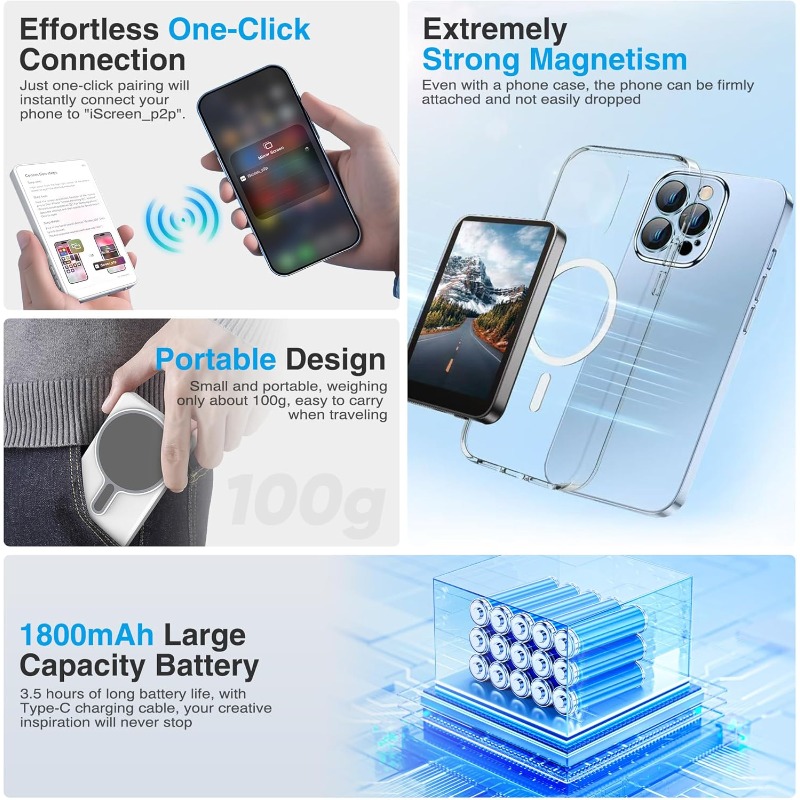 Vlog Selfie Monitor Screen Mag - Photography Lighting Set ulasan dan harga