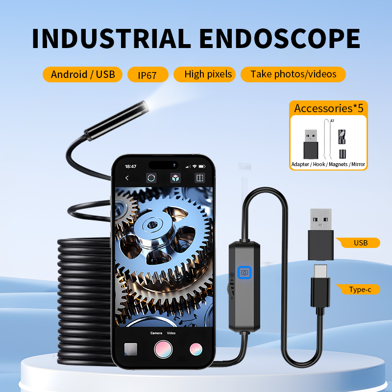 NEW USB Endoscope for OTG Andr - Photography Lighting Diagram ulasan dan harga