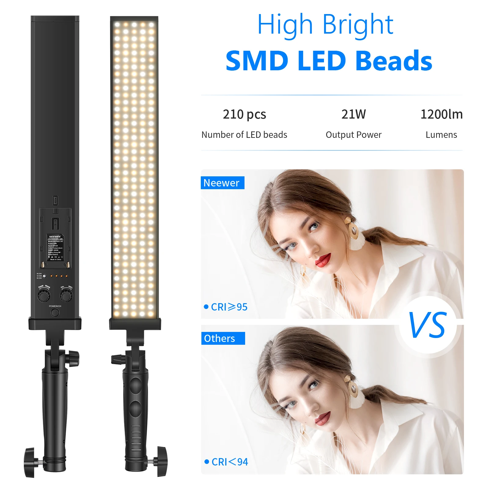 Neewer 3 Packs 2.4 GHz LED Lig - Photography Lighting Kit Neewer ulasan dan harga