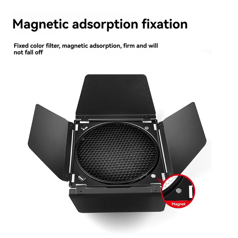 AA60-Barn Door Reflector Honey - Honeycomb Grid Filter ulasan dan harga