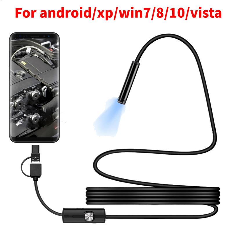 5.5MM TYPE-C Endoscope Camera  - Photography Lighting Diagram ulasan dan harga