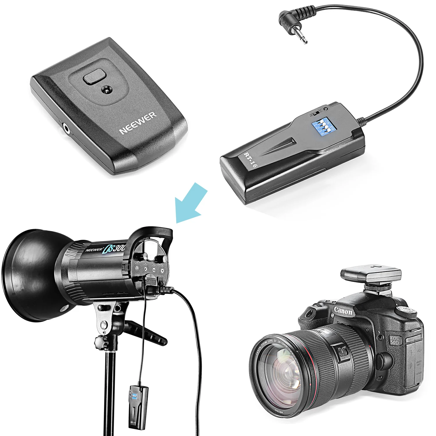 NEEWER RT-16 Wireless Remote F - Photography Lighting Kit Neewer ulasan dan harga