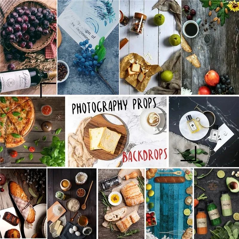 BBQ Photography Backdrop Brown - Photography Lighting Board ulasan dan harga