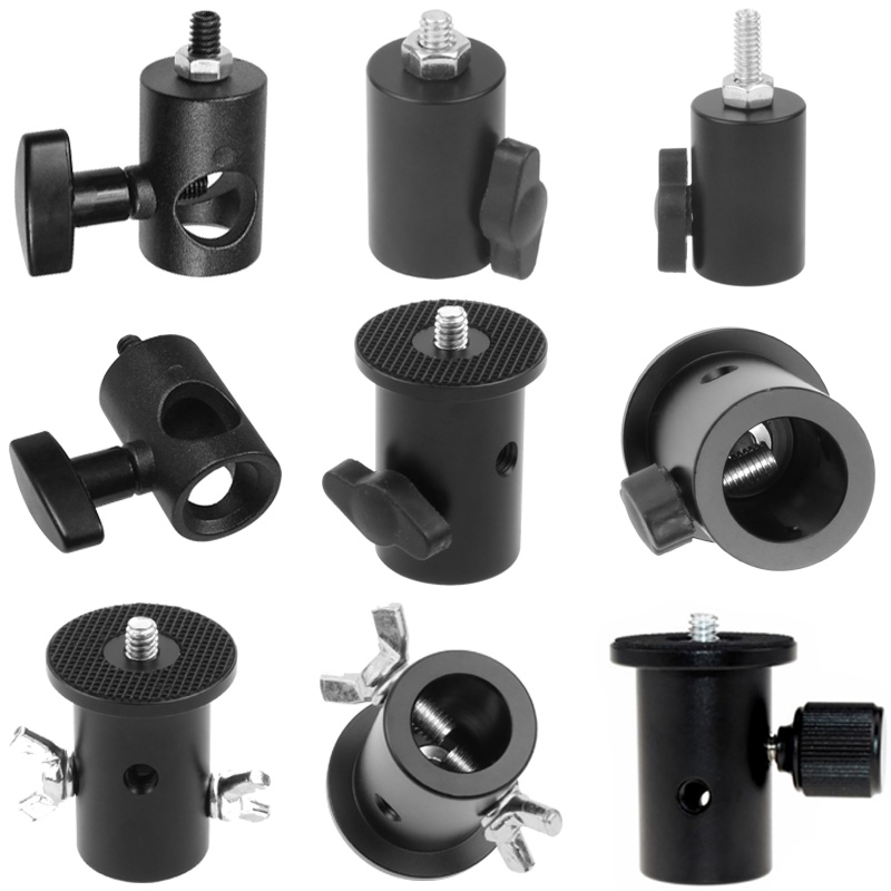 Tripod Light Stand Adapter 1/4 - Photography Lighting System ulasan dan harga