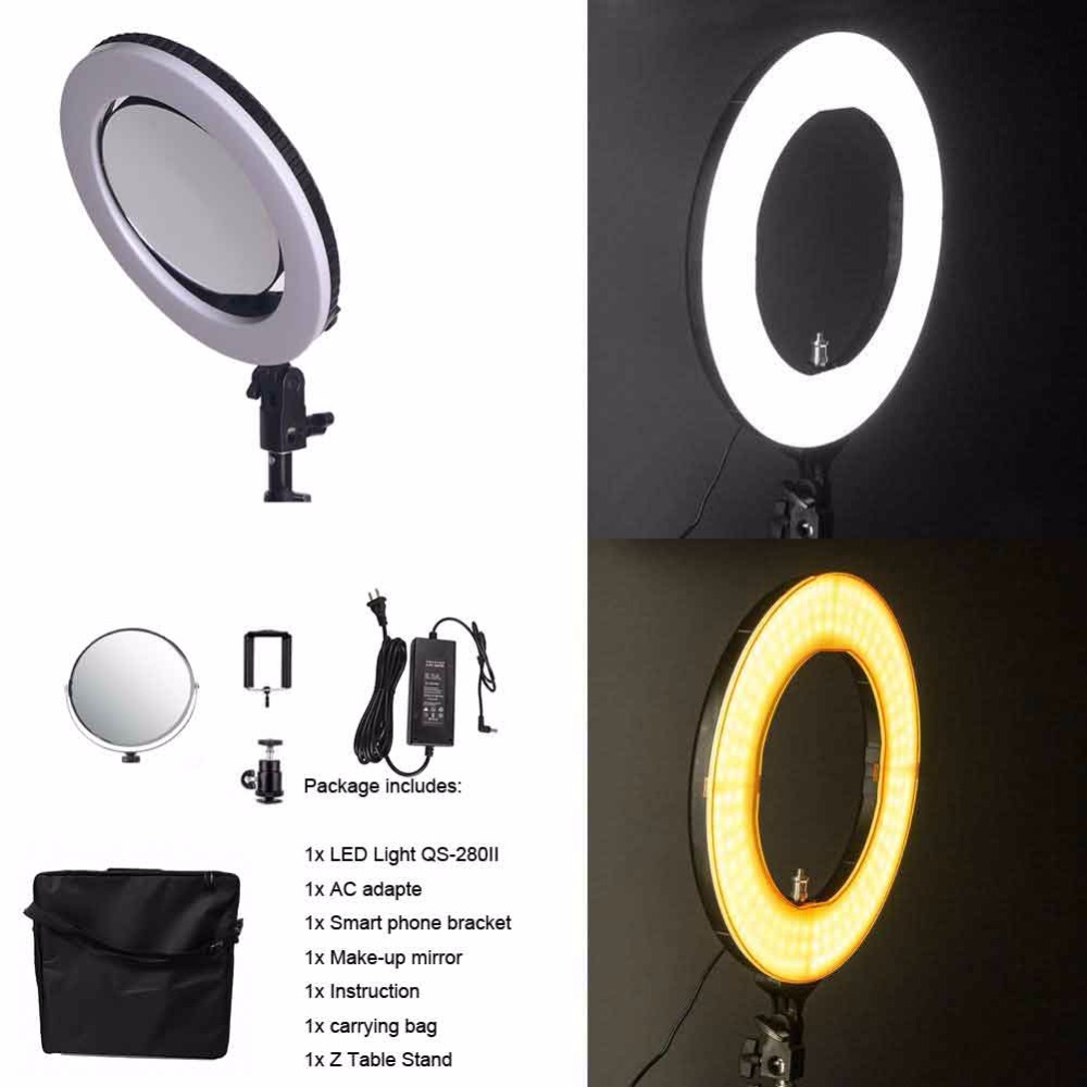 10'' QS-280II 95RA Bicolor LED - Learn Photography Lighting ulasan dan harga