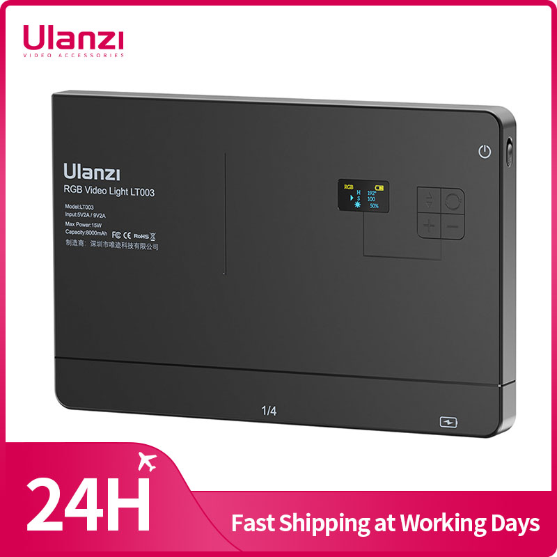 Ulanzi LT003 15W RGB Video Lig - Photography Lighting Board ulasan dan harga