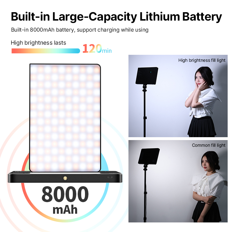 Ulanzi LT003 15W RGB Video Lig - Photography Lighting Board ulasan dan harga