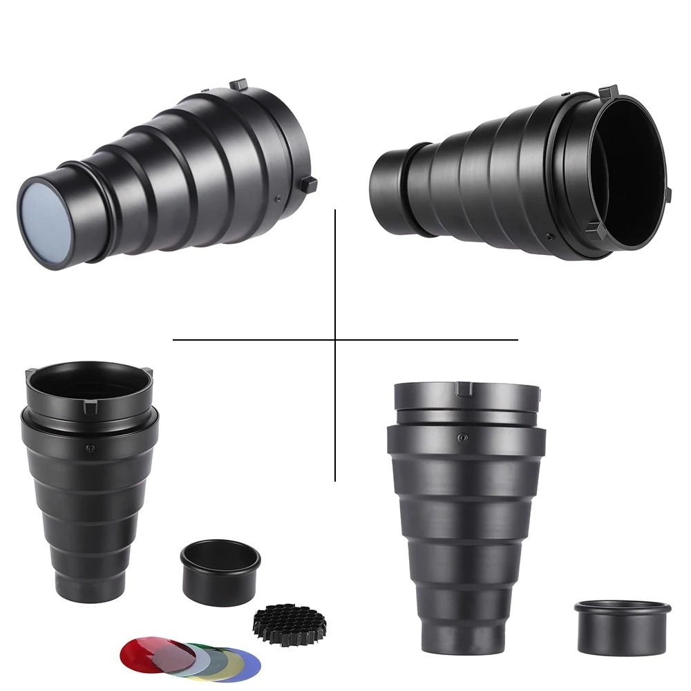 Honeycomb Grid Conical Snoot C - Honeycomb Grid Filter ulasan dan harga