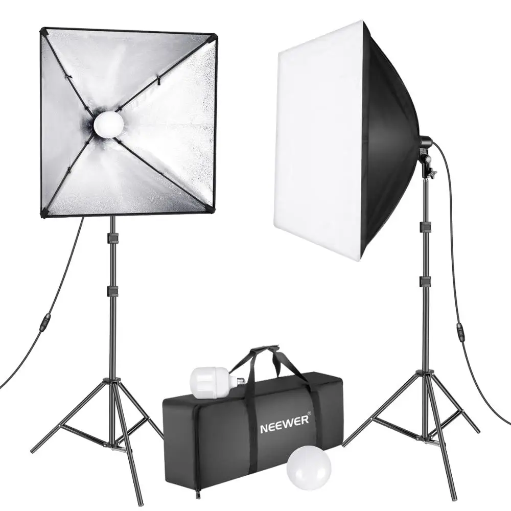 Neewer Upgraded 450W LED Photo - Photography Lighting Kit Neewer ulasan dan harga
