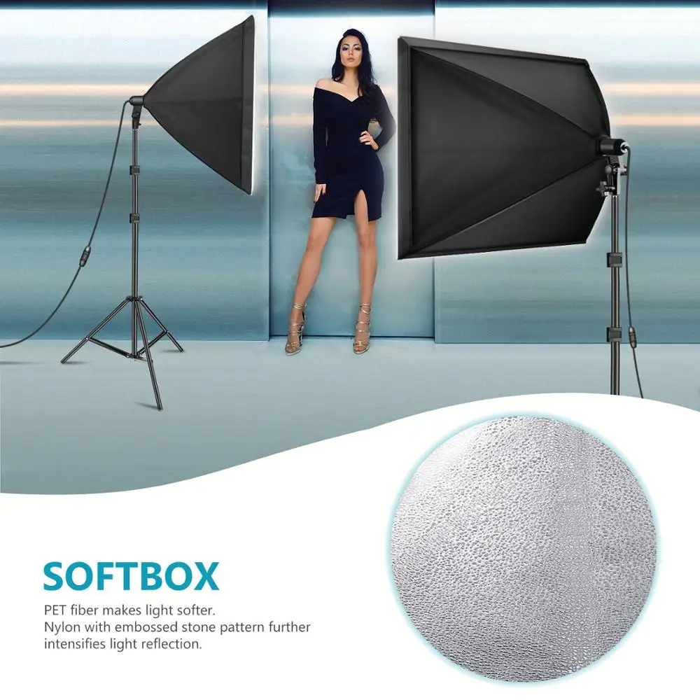 Neewer Upgraded 450W LED Photo - Photography Lighting Kit Neewer ulasan dan harga