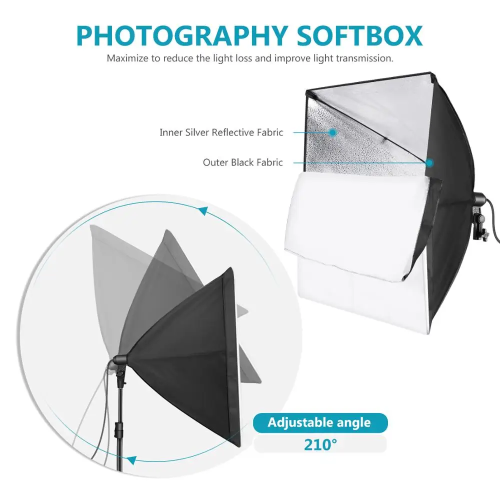 Neewer Upgraded 450W LED Photo - Photography Lighting Kit Neewer ulasan dan harga