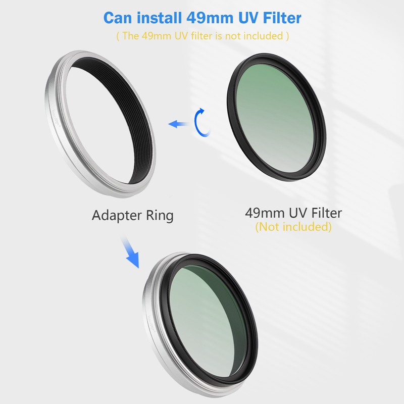 Haoge Lens Filter Adapter Ring - Fujifilm Camera X100Vi ulasan dan harga